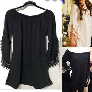 Boutique! Open sleeve Cozy tunic